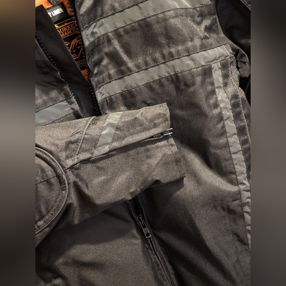 NWT Men's Milwaukee Leather Vented Textile protective motorcycle jacket - Picture 9 of 11